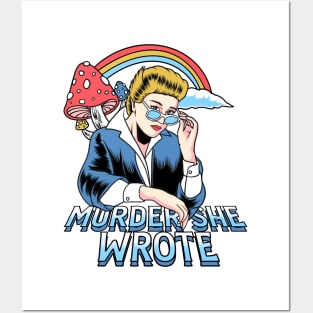 Murder She Wrote Posters and Art